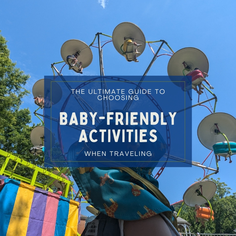 hiking with a baby sightseeing with baby exploring new destinations with baby beach vacation with baby museum visit with baby ethical elephant sanctuary Chiang Mai baby travel essentials outdoor activities with infants family adventure travel inspiration traveling with baby stroller or carrier