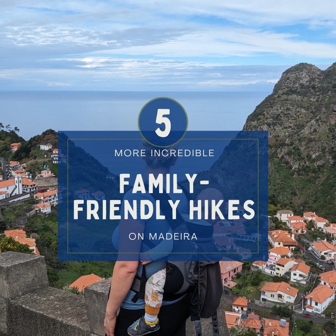 hiking with baby madeira, hiking with toddler madeira, easy hikes madeira, family-friendly hikes madeira, toddler-friendly, baby-friendly, hiking, pr 1, pico to pico with baby